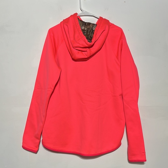 Under Armour Storm Neon Pink Realtree Camo Detail Pullover Hoodie Size XL - Picture 8 of 9